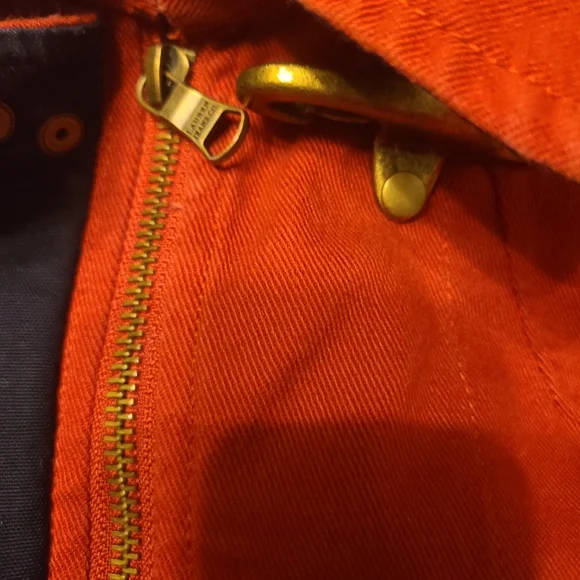 Lauren Ralph Lauren Lauren Jeans Coat Nauticle Brass Clasp Jacket Women’s Large - Picture 10 of 11
